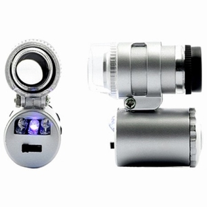 Pocket microscoop zoom 60x met LED