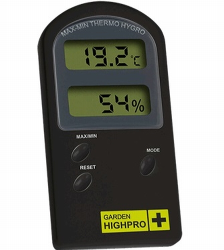 Garden HighPro Min Max Thermo-Hygrometer basic