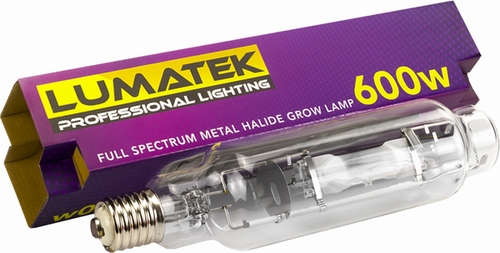 Lumatek full spectrum metal halide lamp 600 Watt