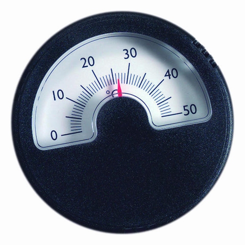 Jood blozen leven TFA Thermometer analoog (zwart - rond) binnen en buiten