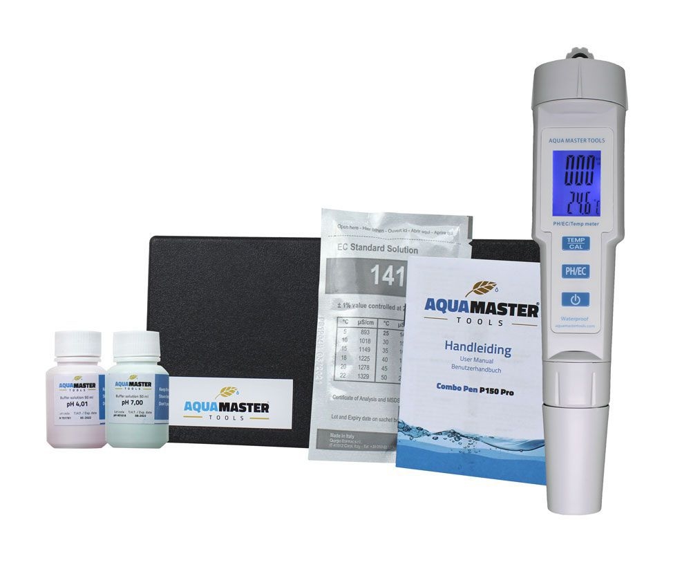 Aquamaster Tools combo pen p150 pro PH,EC, en Temp