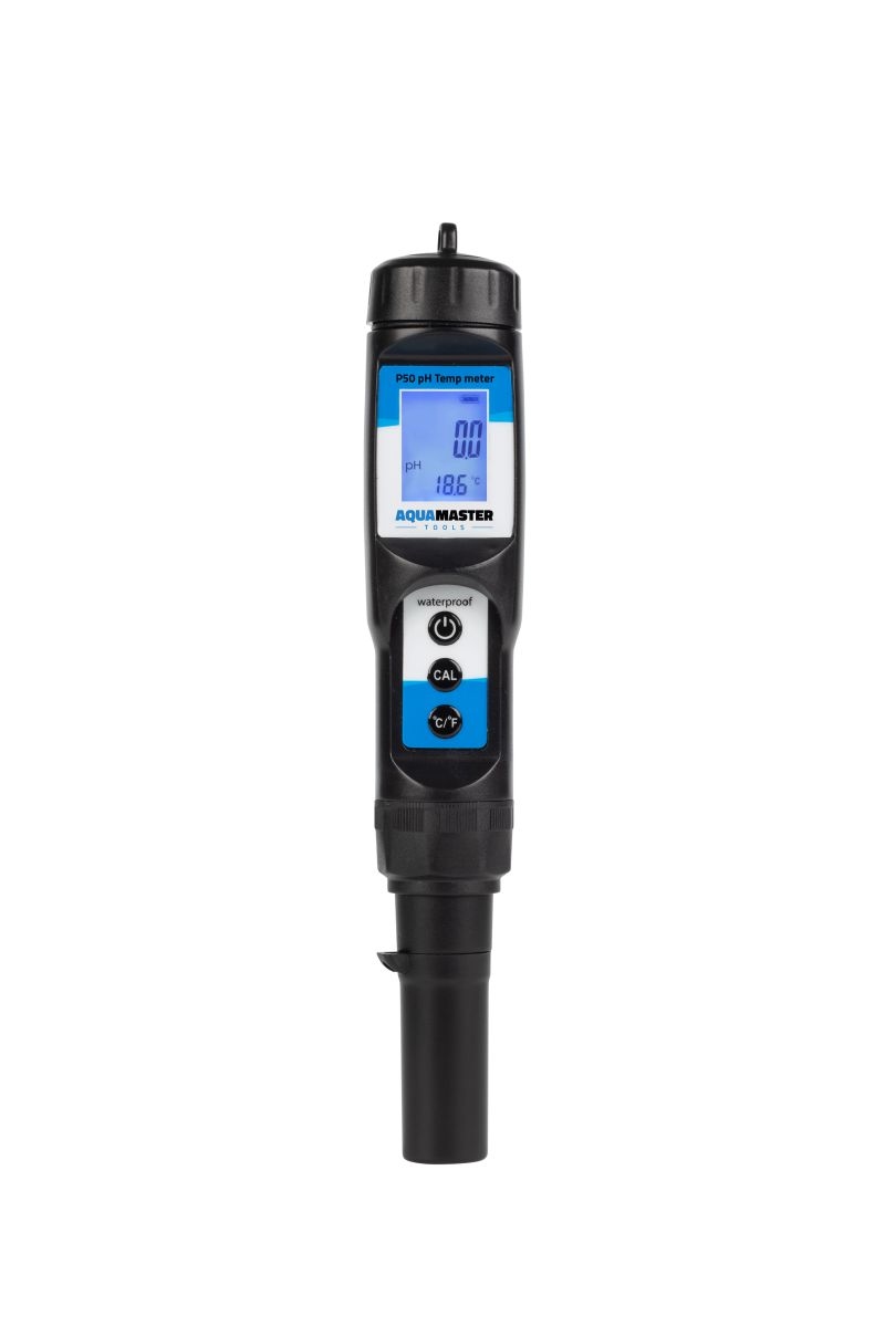 Aquamaster Tools pH Temp meter P50 Pro