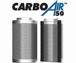 CarboAir30 Koolstoffilter 375m³ 50cm-hoog 125mm flens
