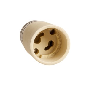 Fitting Adapter PGZ18 naar E40 porselein tbv CDM lamp