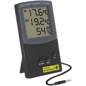 Garden HighPro Min Max Thermo-Hygro meter digital met extern-2