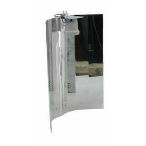 Horti Kap GladdeSpiegel reflector met E40 fitting 60x40cm.