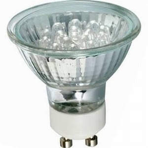 LED Reflektor 24° < 1W GU10 230V 51mm    wit