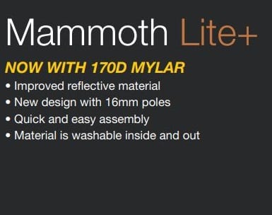 Mammoth Lite+ 120 120x120x200cm Kweektent 6 Mammoth Lite+ 120 120x120x200cm Kweektent - Afbeelding 6