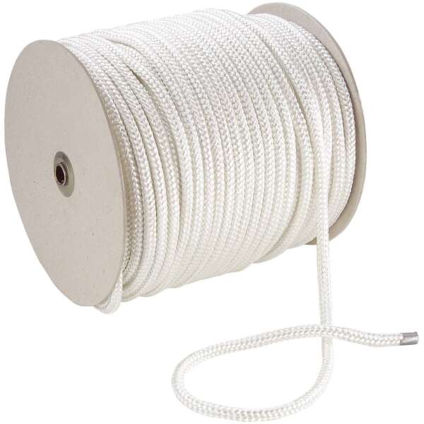 Nylon Touw Wit 4mm p/m