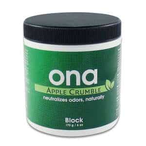 ONA Block 175gr Geur Neutraliserend Middel - Apple Crumble