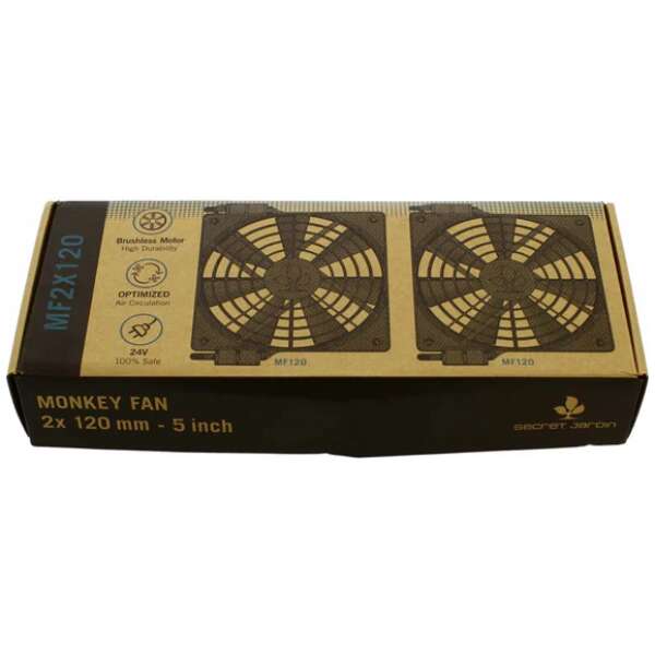 Secret Jardin MF2X120 Monkey Fan 24V Duopack - Afbeelding 4