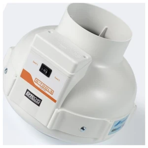 Prima Klima Ventilateur de gaine 2 positions 220-400 m³ 125 mm