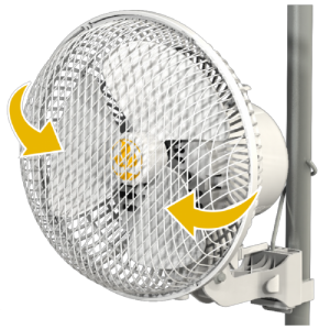 Secret Jardin Monkey Fan Zwenk Paal Ventilator 17cm 20watt