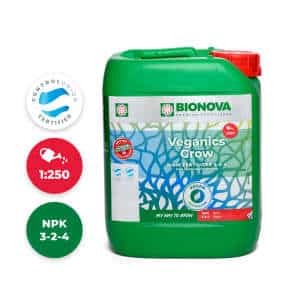 Bio Nova Veganics Grow 5 Liter