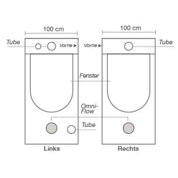 Homebox Ambient Kweektent Q100+ 100x100x220cm - Afbeelding 5
