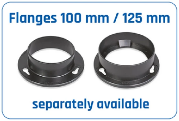 Flens 100mm tbv Can PL Filters 3 flens-voor-can
