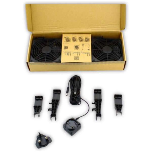 Secret Jardin MF2X120 Monkey Fan 24V Duopack - Afbeelding 5