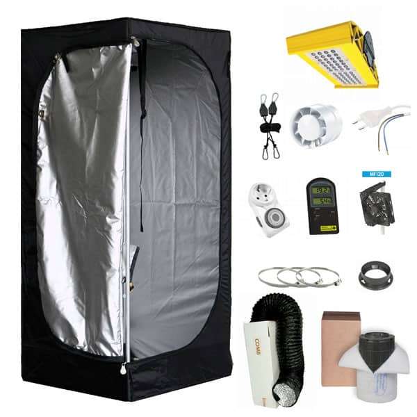 Kweektent 45x45 LED Complete Kweekset
