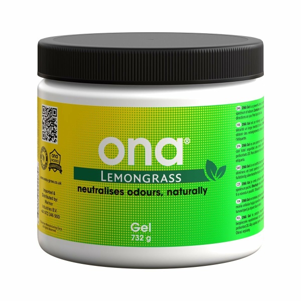 Ona Gel Pot 732gr geur neutraliserend middel Lemongrass