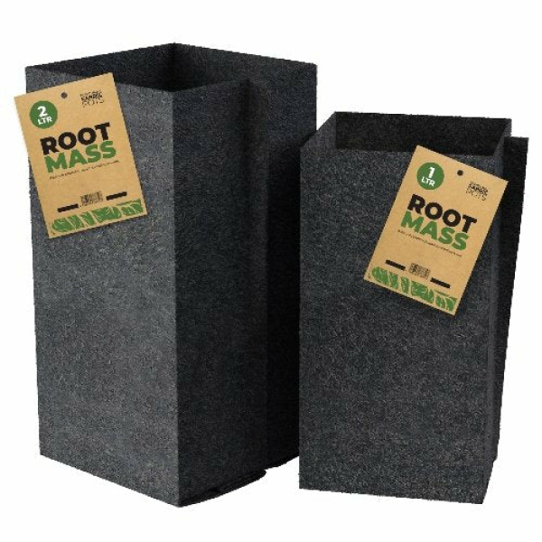 Root Mass 2 Liter Fabric Pot 9x9x17