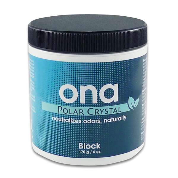 ONA Block 175gr Geur Neutraliserend Middel - Polar- Crystal