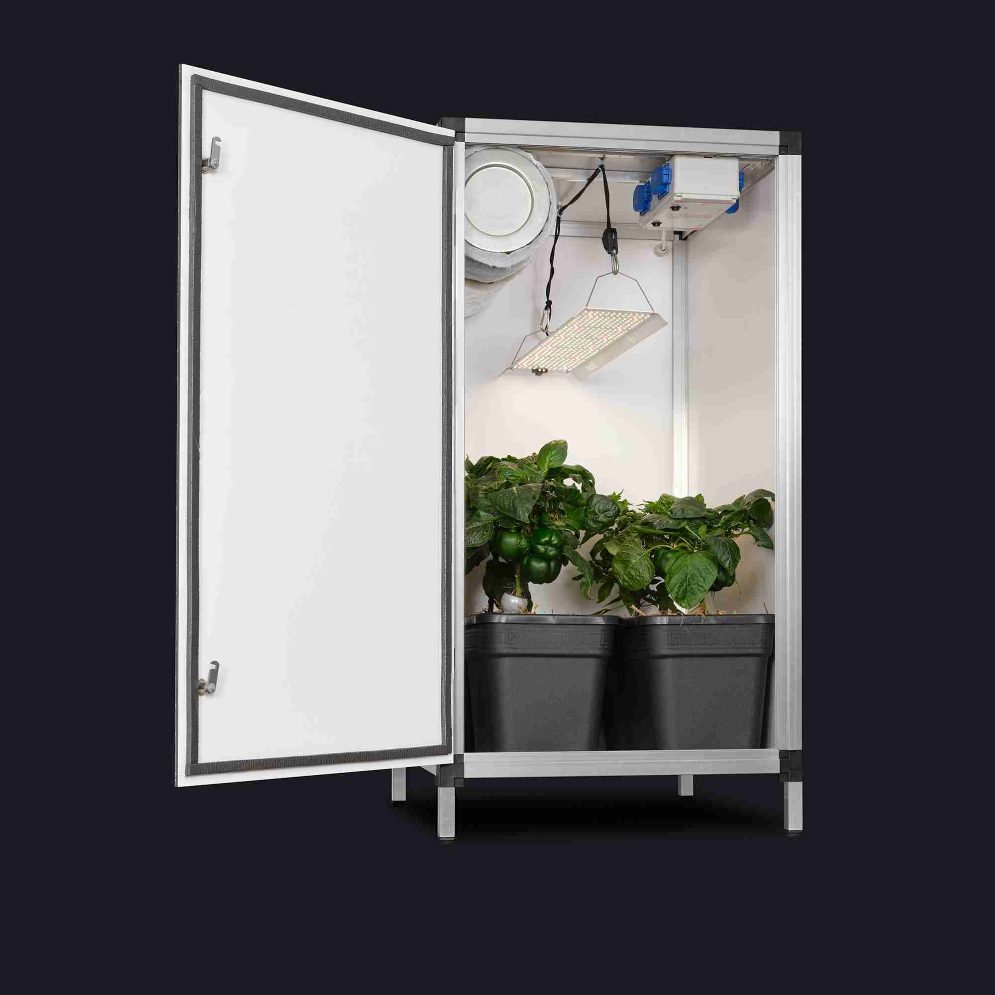 Bonanza Clima Kweekkast Tafelmodel 0.35m2 met Hortione 150W 2 Bonanza Clima Kweekkast Tafelmodel 0.35m² Hortione 420 150Watt