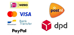 Veilig betalen bij growshop Desjop met iDEAL, Bancontact, PayPal en creditcard